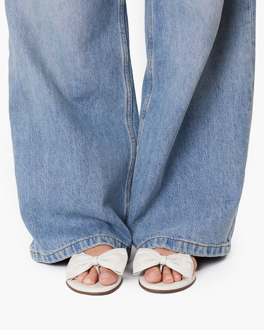 Lily Oversized Bow - Cream